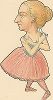 Анна Христиановна Иогансон. «Русский балет в карикатурах» СПб, 1903 год. 