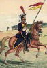 1807 г. Кавалерист 1-го Польского легиона французской легкой кавалерии. Коллекция Роберта фон Арнольди. Германия, 1911-29