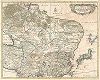 Великая Тартария, Могольская империя, Япония и Китай. Magnae Tartariae, Magni Mogolis Imperii, Iaponiae et Chinae. Карта Фредерика де Вита, Амстердам, 1680. 