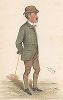 Шипли Гордон Стюарт Эрскин (1850-1934), лорд Кардосс. Карикатура из знаменитого британского журнала Vanity Fair. Лондон, 1884