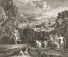 Похищение Прозерпины кисти Никколо дель Аббате. Лист из знаменитого издания Galérie du Palais Royal..., Париж, 1786