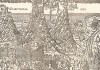 Божественная горя Синайская. Д.А.Ровинский. Русские народные картинки, л.638. Санкт-Петербург, 1881