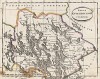 Карта Куопиоской губернии. Атлас Российской империи, состоящий из 64 карт, л.26. Санкт-Петербург, середина XIX века