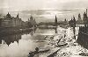 Вид Москвы с Москворецкого моста. Лист 5 из альбома "Москва" ("Moskau"), Берлин, 1928 год