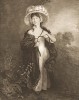 Мисс Хейверфилд. Фототипия с оригинала Томаса Гейнсборо. Лондон, 1903