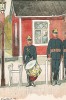 Шведские гренадеры полка Andra в униформе образца 1900 гг. Svenska arméns munderingar 1680-1905. Стокгольм, 1911