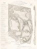 Замок Клэрфонтен, департамент Сена и Уаза. Общий план и вид . F.Duvillers, Les parcs et jardins, т.II, л.65. Париж, 1878
