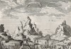 Аарон и Моисей (из Biblisches Engel- und Kunstwerk -- шедевра германского барокко. Гравировал неподражаемый Иоганн Ульрих Краусс в Аугсбурге в 1700 году)