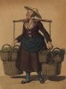 Гамбургские уличные торговцы 1810-х гг. Торговцы овощами. "Шпинат и огурцы!"
