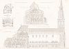 Аббатство Монтье-ан-Дере в Верхней Марне (XI-XII века), лист 2. Archives de la Commission des monuments historiques, т.3, Париж, 1898-1903. 