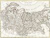 Азиатская Россия, разделенная на провинции. Russia Asiatica divisa nelle sue Provincie. Венецианская карта 1785 года. 