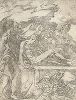 Положение во гроб. Знаменитая гравюра Франческо Маццоло, прозванного Пармиджанино - художника и первого итальянского офортиста. 