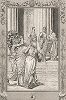 Психею ведут к Венере. Офорт немецкого символиста Макса Клингера из серии иллюстраций к "Амуру и Психее" Апулея. Мюнхен, 1880.