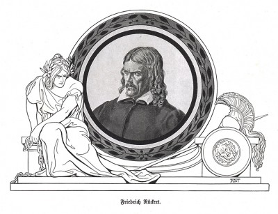 Фридрих Рюккерт (1788-1866) — немецкий поэт, переводчик и учёный, профессор восточной литературы в Эрлангенском и Берлинском университетах. Die Deutschen Befreiungskriege 1806 - 1815. Берлин, 1901 г.