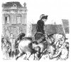 Старый Фриц на улицах Берлина. Илл. Адольфа Менцеля. Geschichte Friedrichs des Grossen von Franz Kugler. Лейпциг, 1842, с.610