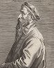 Питер Брейгель Старший (1526/30 -- 1569 гг.) -- великий фламандский живописец и график. Гравюра Яна Вирикса. 