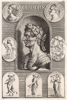 Император Клавдий, его современники и произведения искусства, созданные в его время.