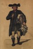 Гамбургские уличные торговцы 1810-х гг. Торговцы трикотажем. "Носки, перчатки, варежки! Шерстяные!"