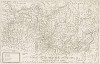 Карта территорий между реками Енисей, Селенга и Амур со стороны Тобольского и Иркутского наместничеств. Из атласа к знаменитой работе "Путешествия профессора Палласа в разные провинции Российской Империи". Париж, 1794