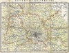Карта окрестностей Москвы (5 верст в дюйме) (отпечатано в литографии И. Я. Виноградова. Москва. 1915 год)