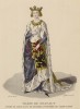 Мари д'Эно -- жена Людовика I, герцога Бурбонского, внука Людовика Святого (из Galerie française de femmes célèbres... Париж. 1841 год)