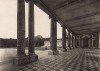 Версаль. Большой Трианон. Перистиль. Фототипия из альбома Le Chateau de Versailles et les Trianons. Париж, 1900-е гг.