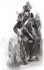 Парадная форма солдата французской горной артиллерии образца 1856 года (из Types et uniformes. L'armée françáise par Éduard Detaille. Париж. 1889 год)