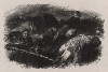После битвы. Illustrations des œuvres de Frédéric le Grand, л.186. Лондон, 1882