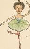 Вера Ильинична Мосолова. «Русский балет в карикатурах» СПб, 1903 год. 