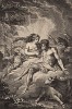 Прекрасную Ио, соблазнённую Зевсом, то ли Гера, то ли сам Громовержец превращает в белую корову (гравюра из первого тома знаменитой поэмы "Метаморфозы" древнеримского поэта Публия Овидия Назона. Париж, 1767 год)