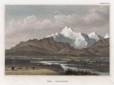 Кавказские горы (лист CCCXXXXVII)
