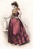 Еврейская девушка из Алжира. Из работы Musée Cosmopolite; Musée de Costumes, т.2. Париж, 1850-63