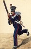 1815 г. Унтер-офицер гвардейского пехотного полка Великого герцогства Гессен в полевой форме. Коллекция Роберта фон Арнольди. Германия, 1911-29
