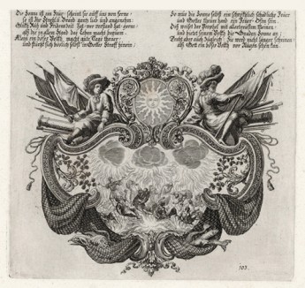 Пророчество Малахии (из Biblisches Engel- und Kunstwerk -- шедевра германского барокко. Гравировал неподражаемый Иоганн Ульрих Краусс в Аугсбурге в 1700 году)