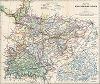 Карта Верхнего Поднепровья и Белоруссии, 1905 год. 