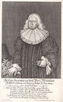 Иеремия Ресслер (1643--1732) - священнослужитель и член городского совета Нюрнберга. 