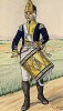 1803 г. Барабанщик лейб-гренадерского полка Великого герцогства Баден. Коллекция Роберта фон Арнольди. Германия, 1911-29