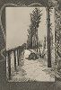 Дорога. Лист 4 сюиты Макса Клингера "О Смерти, часть первая, Опус IX", Берлин, 1897 год. 