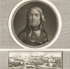 Пьер де Рюэль, маркиз де Бурнонвиль (1752-1821) - жандарм (1766), дивизионный генерал (1792), военный министр Конвента (1793), командующий Северной армией (1796), участник переворота 18 брюмера, посол в Испании (1802), сенатор и граф (1808). Париж, 1804