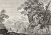 Переселение Иакова (из Biblisches Engel- und Kunstwerk -- шедевра германского барокко. Гравировал неподражаемый Иоганн Ульрих Краусс в Аугсбурге в 1700 году)