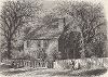 Молельный дом в Провиденсе, штат Род-Айленд. Лист из издания "Picturesque America", т.I, Нью-Йорк, 1872.