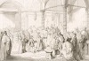 18 сентября 1557 года. Дзилия Дандоло, жена дожа Лоренцо Приули, клянется соблюдать конституцию Венецианской Республики. Storia Veneta, л.107, Венеция, 1864