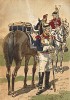 1807 г. Гвардейские кирасиры Великой армии Наполеона. Коллекция Роберта фон Арнольди. Германия, 1911-29