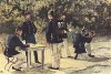 Учебные стрельбы 28-го пехотного полка прусской армии в 1890-х гг. (из популярной в нацистской Германии работы Мартина Лезиуса Das Ehrenkleid des Soldaten... Берлин. 1936 год)