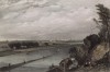 Вид на Москва-реку из Нескучного сада. Russia illustrated. Лондон, 1835