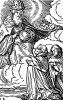 Святой Фома Аквинский. Иллюстрация Ганса Бургкмайра к Taschenbuchlein. Издатель Hans Otmar, Аугсбург, 1510