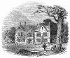 Дом в ирланском городе Йол, принадлежавший Cэру Уолтеру Рэли (1552 -- 1618 гг.) -- английскому придворному, государственному деятелю, авантюристу и поэту времён королевы Елизаветы I (1533 -- 1603 гг.) (The Illustrated London News №105 от 04/05/1844 г.)