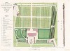 Фруктовый сад в замке Кер, департамент Тулон. F.Duvillers, Les parcs et jardins, т.I, л.24. Париж, 1871