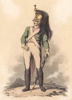 Униформа французского драгуна эпохи наполеоновских войн. Лондон, 1810-е гг.
