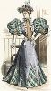 Французская мода из журнала La Mode de Style, выпуск № 16, 1895 год.